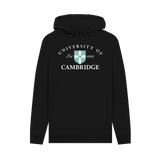 Black Printed Hoody Front
