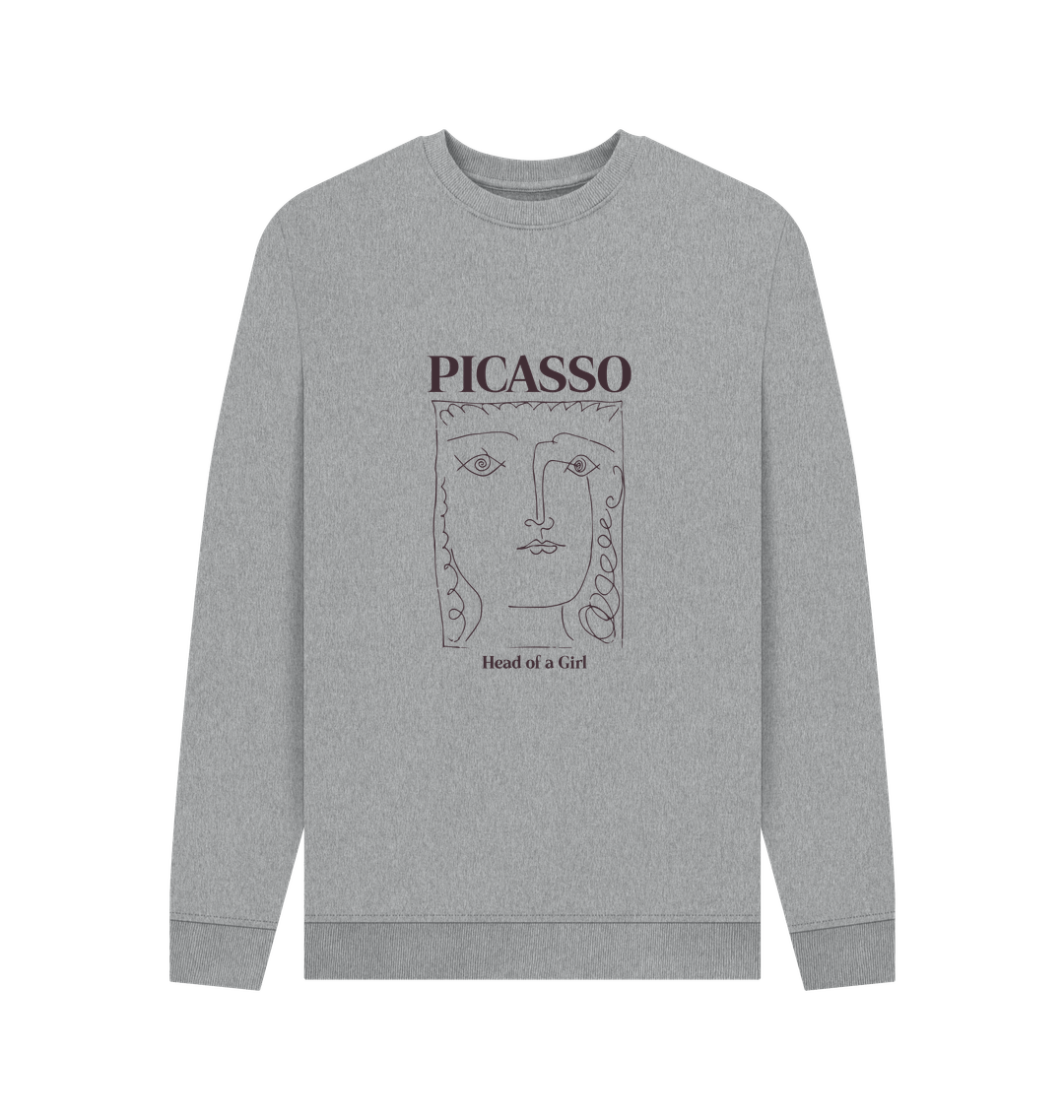 Light Heather Printed Sweater