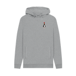Light Heather Printed Hoody Front