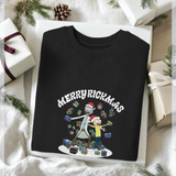 Rick and Morty Christmas Black Sweatshirt