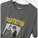 Pulp Fiction Scenes Charcoal Unisex T-Shirt