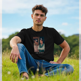 Friends Joey & Chandler Black T-Shirt