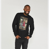 Friends Joey Turkey Head Black Unisex Sweatshirt