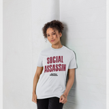 Curb Your Enthusiasm Social Assassin White T-Shirt