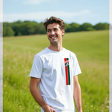 Castrol Classic Logo GTX Stripe White T-Shirt