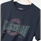 Castrol Vintage Distressed Navy T-Shirt