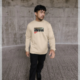 Reservoir Dogs Official Classic Film Scene Graphic Cream Sweatshirt