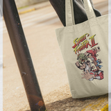 Streetfighter 2 Official Group Graphic Natural Tote Bag