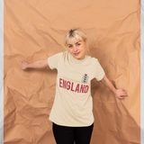 Toffs Football Official England Cream T-Shirt