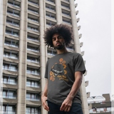 Official A Clockwork Orange Viddy Well Graphic Grey T-Shirt