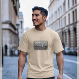 Friends Official Lunch Atop A Skyscraper Cream Graphic T-Shirt