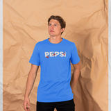 Cherry Pepsi Official Graphic Royal Blue T-Shirt