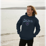 Park Fields Script Graphic Navy Hoodie