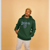 Park Fields Script Graphic Green Hoodie