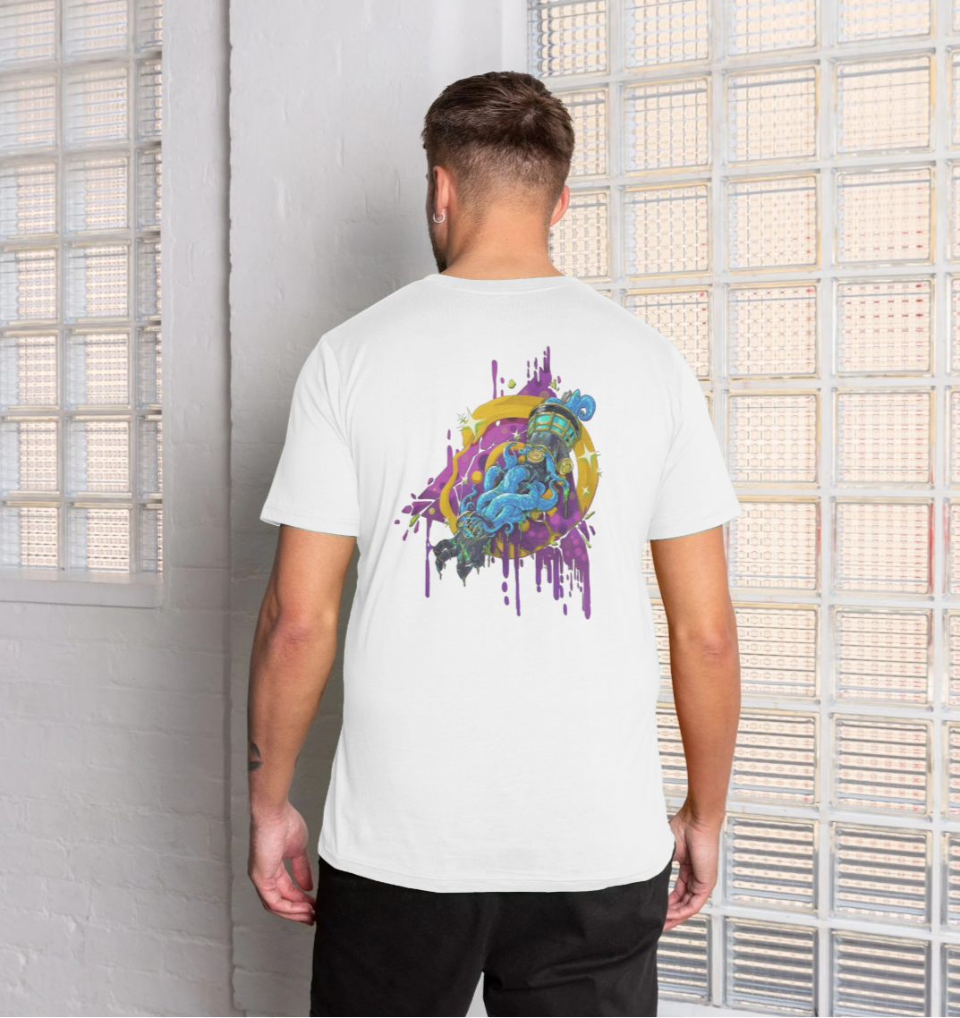 Official Lies Of P Legion Arm Pandemonium Graphic White T-Shirt
