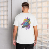 Official Lies Of P Legion Arm Pandemonium Graphic White T-Shirt