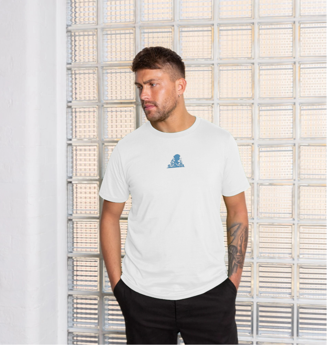 Official Lies Of P Legion Arm Pandemonium Graphic White T-Shirt