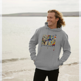 apoh Kandinsky Graphic Heather Grey Hoodie