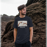 apoh Creation of Adam Graphic Navy T-Shirt