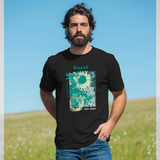apoh Van Gogh Sunflowers Black T-Shirt