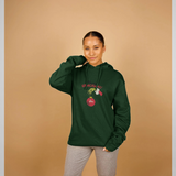 The Grinch Christmas Bauble Graphic Green Hoodie