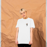 Wallace & Gromit Feathers McGraw Posing Graphic White T-Shirt