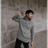 Wallace & Gromit Feathers McGraw Posing Graphic Grey Hoodie