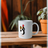 Wallace & Gromit Feathers McGraw Posing Graphic White Mug