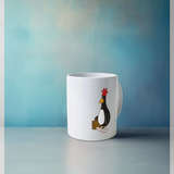Wallace & Gromit Feathers McGraw Villain Graphic White Mug