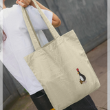 Wallace & Gromit Feathers McGraw Villain Graphic Natural Tote Bag