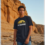 The Goonies Sunset Silhouette Graphic Navy T-Shirt
