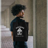 The Goonies 'Never Say Die' Pirate Graphic Black Tote Bag