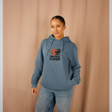 apoh x Pierce Archive 'Too Cute To Spook' Blue Hoodie