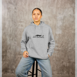 apoh x Pierce Archives 'Happy Halloween' Grey Hoodie