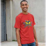 Superman Official Flying Graphic Red T-Shirt