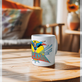 Superman Official Flying Graphic White Mug
