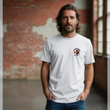 On Any Sunday Motorsport Mini Print Graphic White T-Shirt