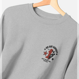 On Any Sunday Motorsport Mini Print Graphic Grey Sweatshirt