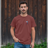 On Any Sunday Vintage Graphic Red T-Shirt