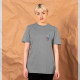 On Any Sunday Vintage Graphic Grey T-Shirt