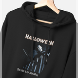 Halloween Official  Trick To Stay Alive Graphic Black Hoodie
