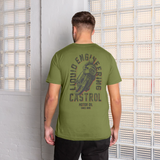 Castrol Bike 1899 Graphic T-Shirt Moss Green