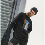 apoh Munch Expressionism Black Long Sleeve T-Shirt