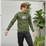 Oktoberfest Beer Will Change The World Graphic Khaki Sweatshirt