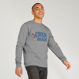 Pierce Archive Run Hard Light Grey Sweatshirt