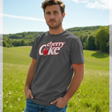 Coca Cola Cherry Coke Charcoal T-Shirt