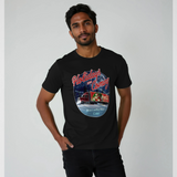 Coca Cola Holidays Are Coming Black T-Shirt