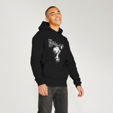 Peanuts Snoopy Urban Spray Paint Graphic Black Hoodie