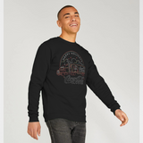 Coca Cola Neon Truck Black Sweatshirt