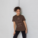 Picasso Sausage Dog Chocolate T-Shirt